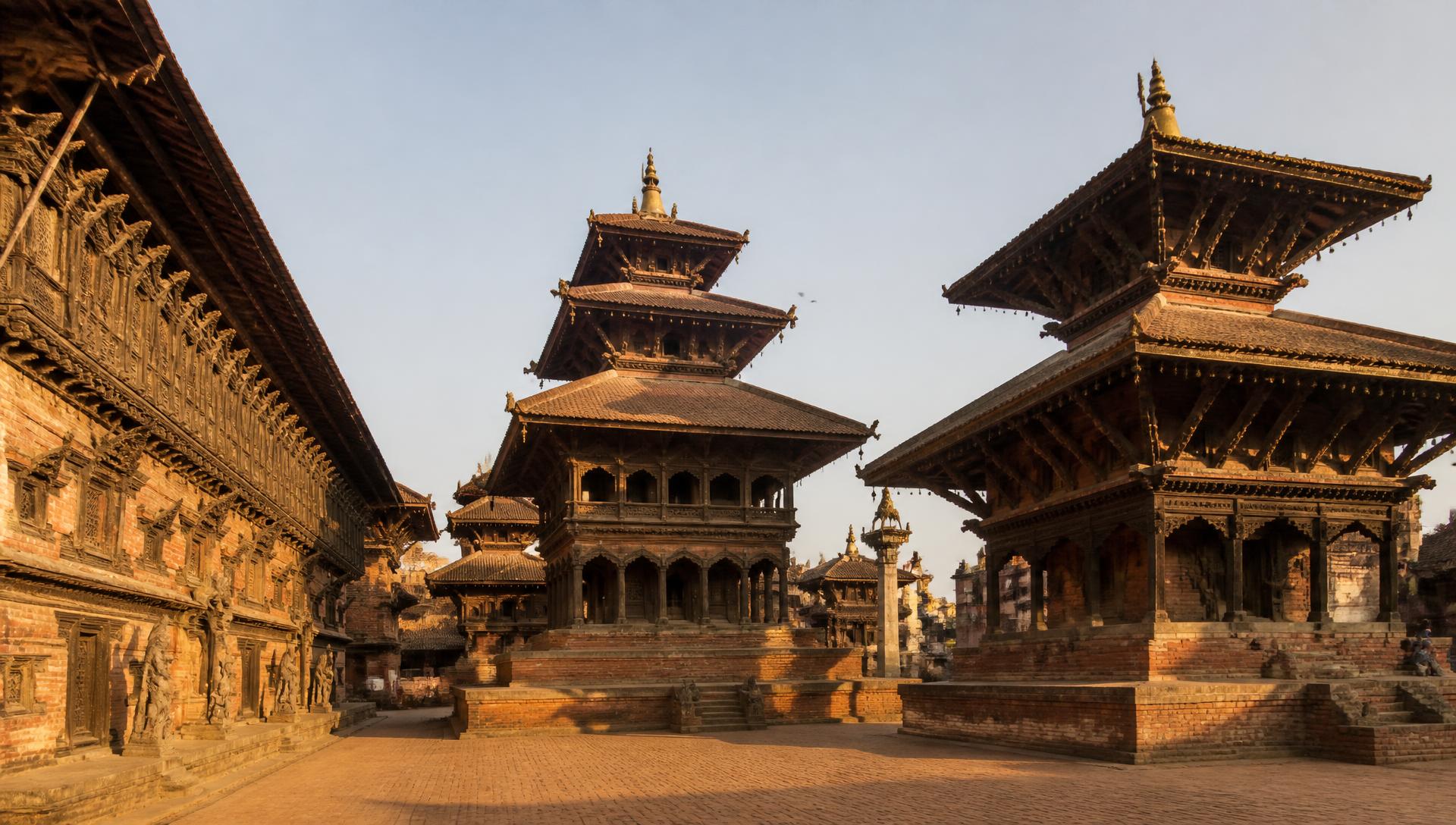 Patan Durbar Square temples in Kathmandu